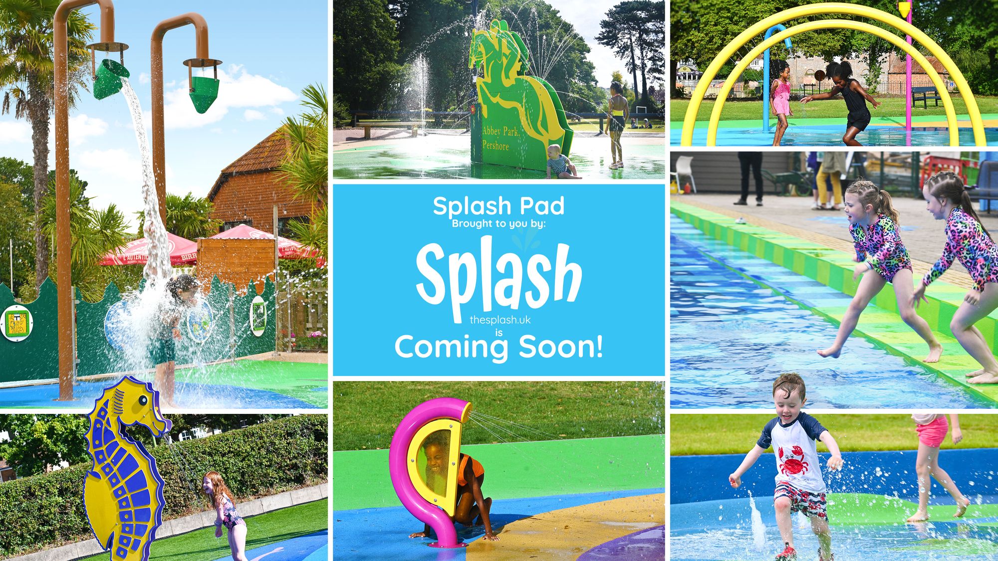 Droitwich Lido Splash Pad - Droitwich Spa
