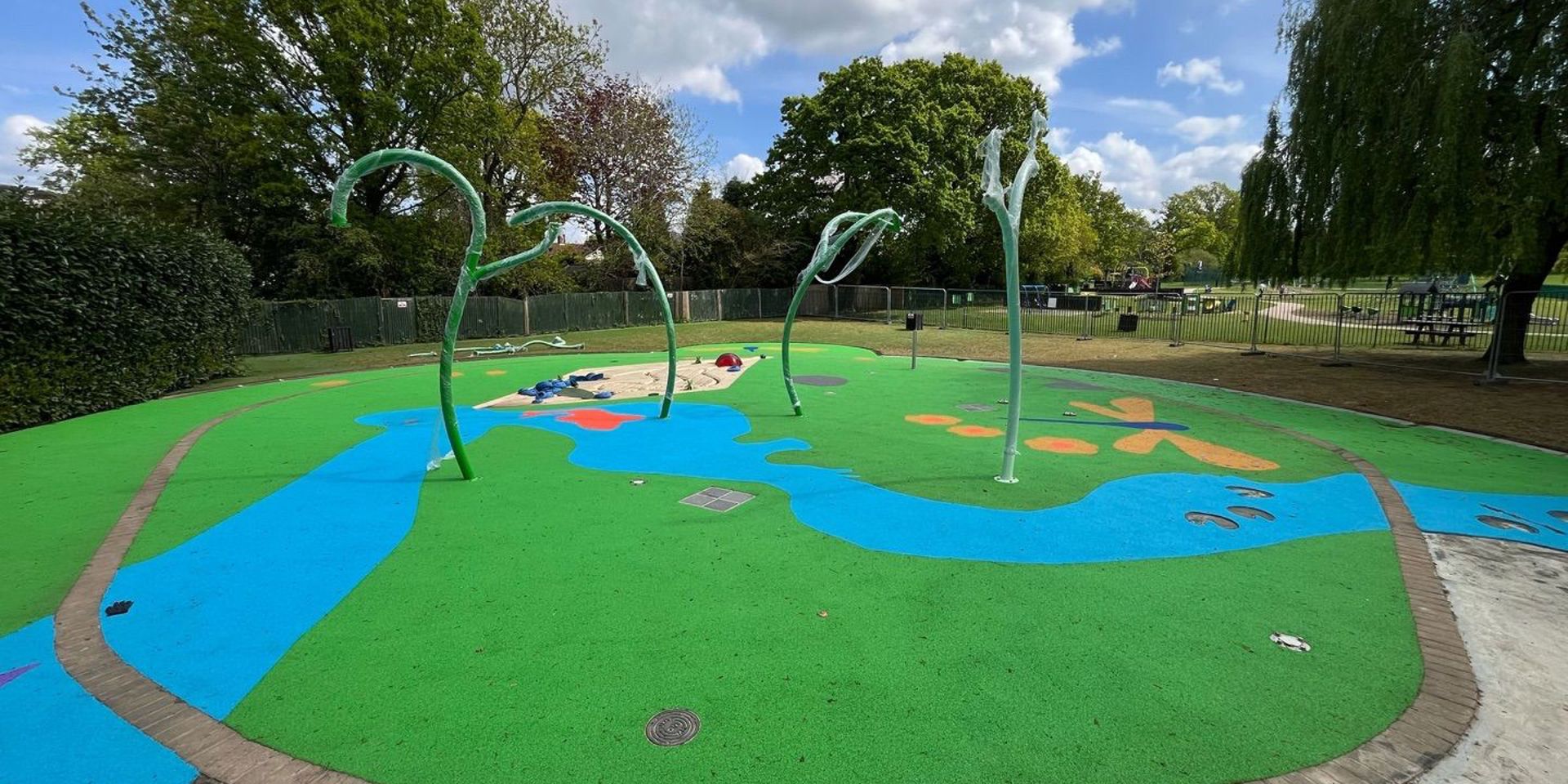 King George Recreation Park Splash Pad - Bushey