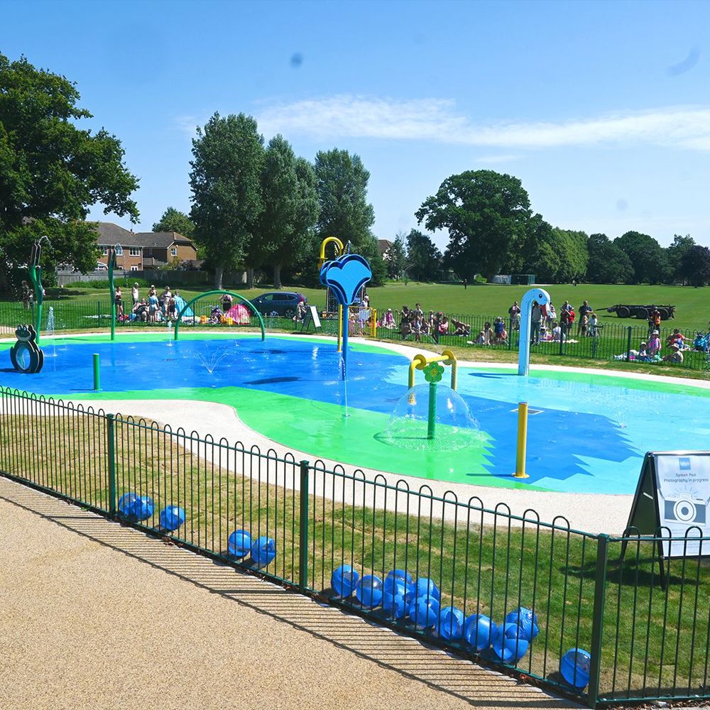Edmonds Park Splash Pad - Didcot